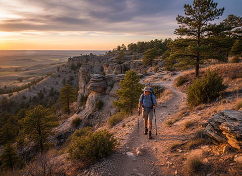 Wildcat Hills State Recreation Area Trail
